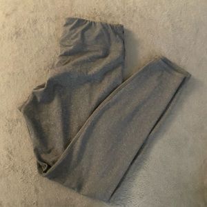 lol in motion dark grey work out legging M